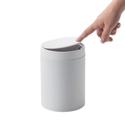 Αγορά Πιέστε Ανοιχτό 1.5L Ατσάλι Desktop Μίνι κάδο απορριμμάτων για το γραφείο και την οικιακή απόρριψη αποβλήτων ηλεκτρονική κατασκευή