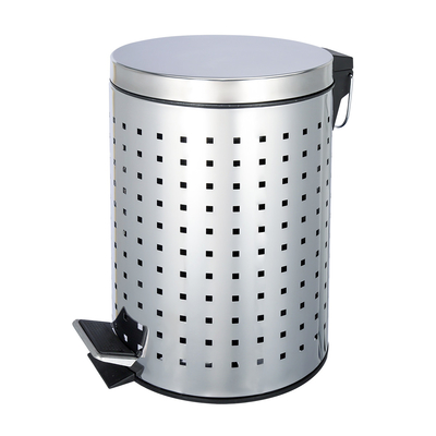 Αγορά 3L / 5L / 8L / 12L / 20L / 30L Ατσάλινο Κουτί Πεντάλι με Κάλυψη Τυλιγμού Αδιάβλητη και βολική λύση διαχείρισης αποβλήτων ηλεκτρονική κατασκευή