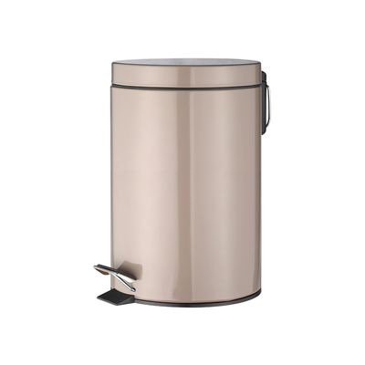Αγορά Τυλιζόμενο κάλυμμα τύπου 3L / 5L / 8L / 12L / 20L / 30L SS Στρογγυλό κάδο σκουπιδιών για οικιακό ατσάλι από ανοξείδωτο χάλυβα ηλεκτρονική κατασκευή