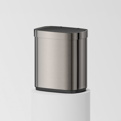 Αγορά Ατσάλι Smart Sensor σκουπιδοτενεκέ μαλακό κλείσιμο λειτουργία κομψό ορθογώνιο σχεδιασμό για κουζίνα ηλεκτρονική κατασκευή