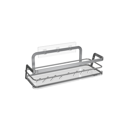 Αγορά Στυλάτο οργανωτής μπάνιου Suction Cup Iron Wire Rack Stainless Steel No Drilling Wall Mounted Shower Caddy ηλεκτρονική κατασκευή